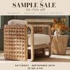 Sample Sale Event