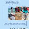AOI Home Sample Sale