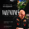 JD Miller's Valentine's Day Live Painting 2025