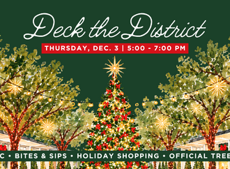 Deck the District: Dallas Design District's Second Annual Tree Lighting