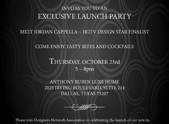 Join Anthony Ruben Luxe Home & the Designers Network Association for an Exclusive Launch Party