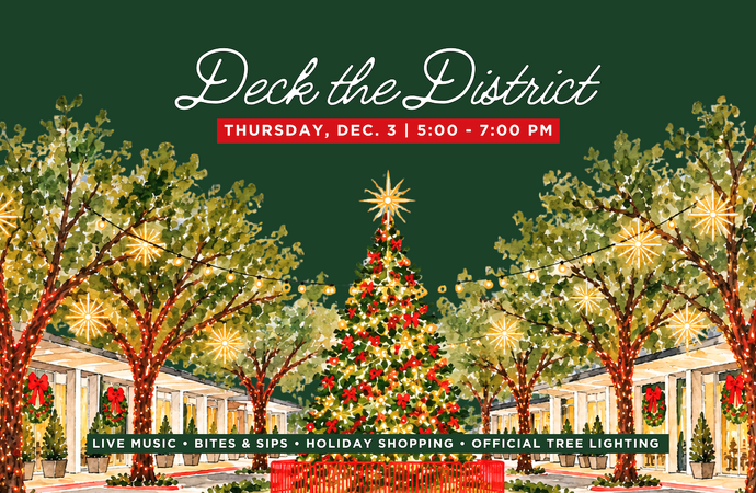 Deck the District: Dallas Design District