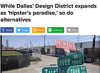 The Dallas Morning News Features Design District