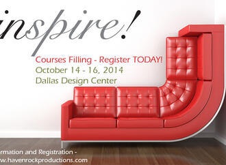 Join Inspire! at the Dallas Design Center October 14-16