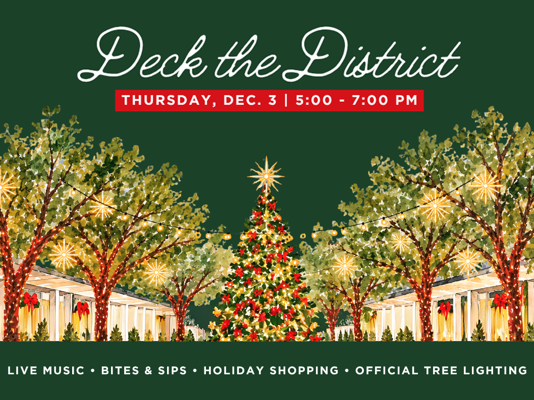 Deck the District: Dallas Design District's Second Annual Tree Lighting ...