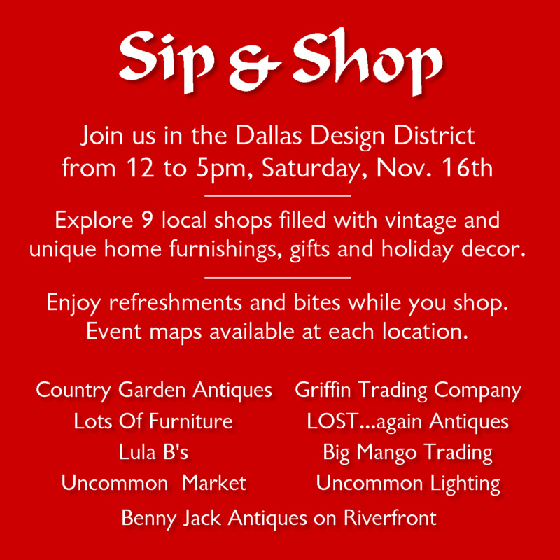 Sip Shop In The Dallas Design District Dallas Design District